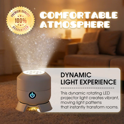 💖🎶Dynamic Rotating LED Projector Light