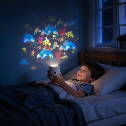 💖🎶Dynamic Rotating LED Projector Light