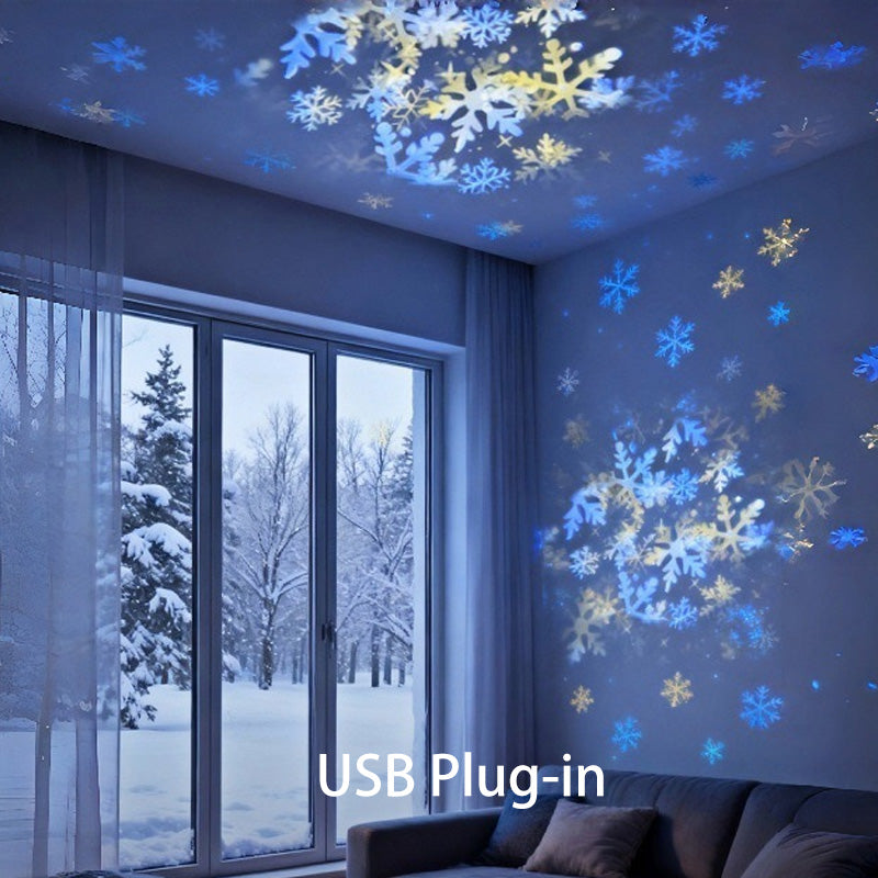 💖🎶Dynamic Rotating LED Projector Light