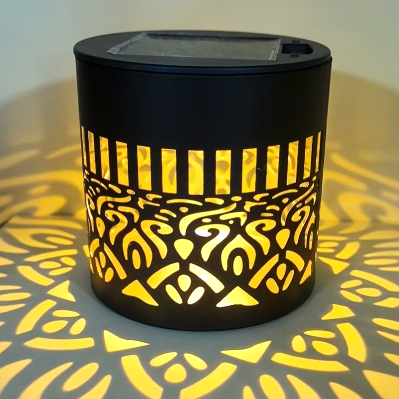 🌀 Limited Sale | Solar Mandala Wall Light – Outdoor Fence Projector Lamp for Patio & Backyard Decor