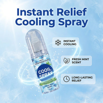 💎🔥Last Day 50% OFF! 🏠❄️Mint Refreshing Summer Heat Relief Spray