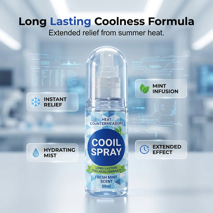 💎🔥Last Day 50% OFF! 🏠❄️Mint Refreshing Summer Heat Relief Spray