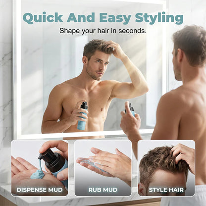 💨 Quick-Dry Matte Hair Styling Spray | Natural Volume & Strong Hold
