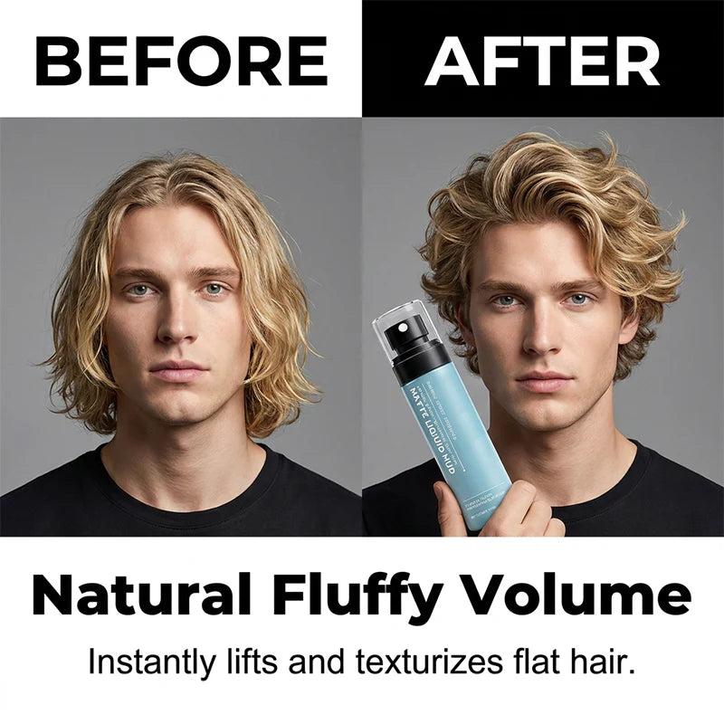 💨 Quick-Dry Matte Hair Styling Spray | Natural Volume & Strong Hold
