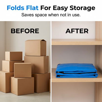 upsell📦 50% OFF NOW! 🧳 Collapsible Storage and Moving Bag – Heavy-duty handles & zippered closure – Folds flat, perfect for moving, travel or closet organization – reusable & easy to clean 🏠-Navalonixcosh®