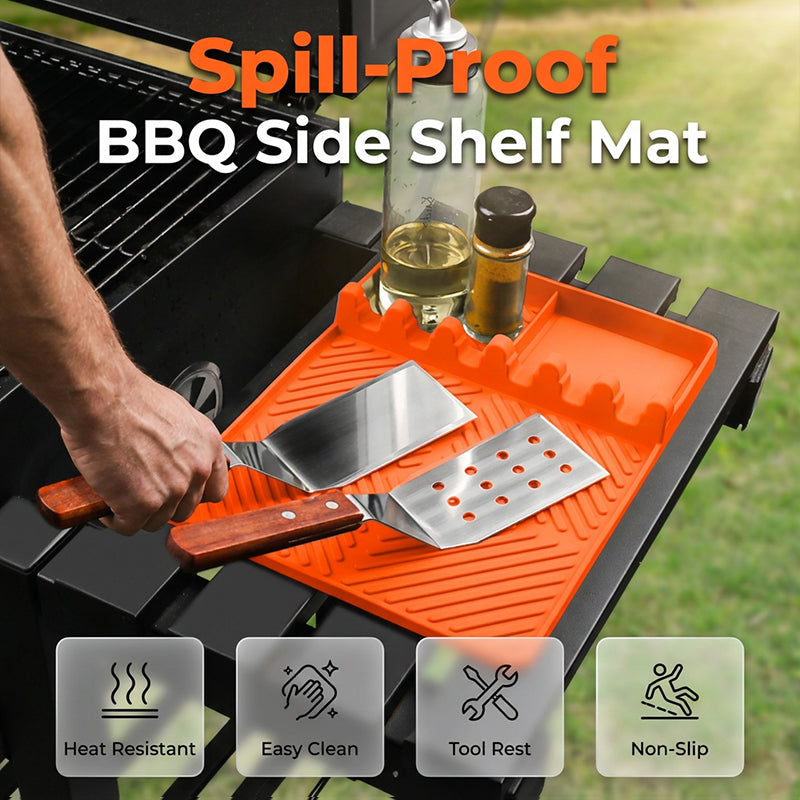 💎🧼Silicone Grill Mat for Side Shelf