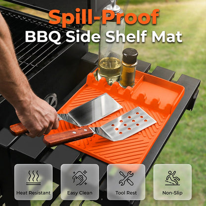 💎🧼Silicone Grill Mat for Side Shelf