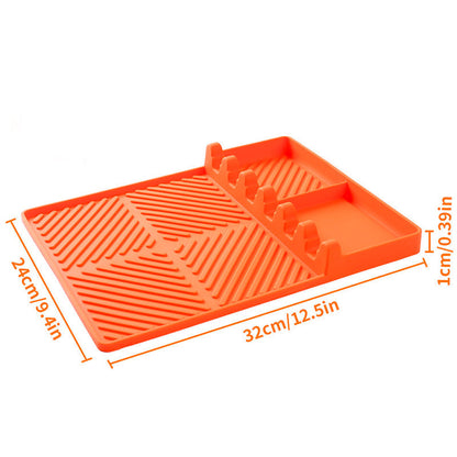 🧼Silicone Grill Mat for Side Shelf