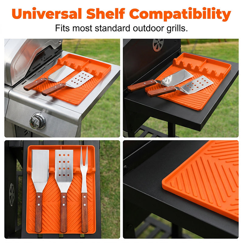 💎🧼Silicone Grill Mat for Side Shelf
