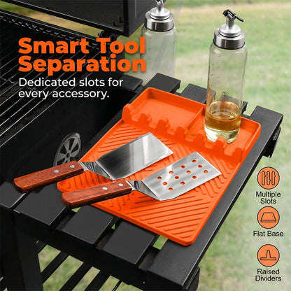 🧼Silicone Grill Mat for Side Shelf