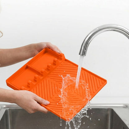 💎🧼Silicone Grill Mat for Side Shelf