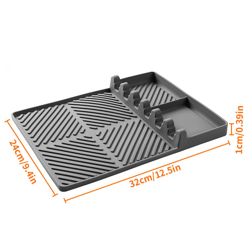 🧼Silicone Grill Mat for Side Shelf
