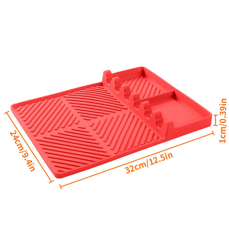 💎🧼Silicone Grill Mat for Side Shelf