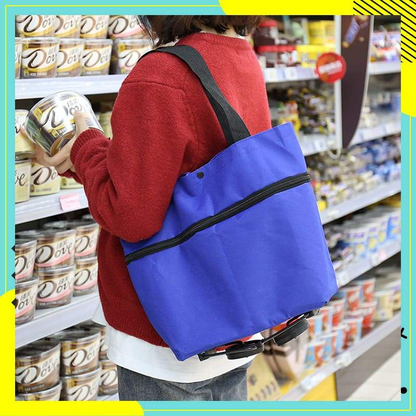 ROLLING SHOPPING BAG Carry More, Lift Less