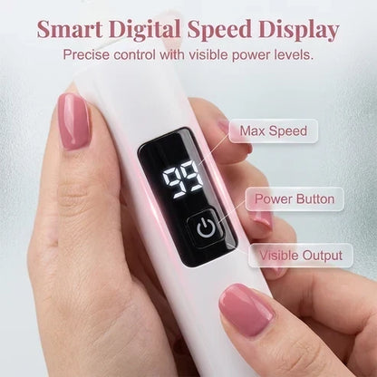 💅✨ Exclusive 40% OFF Add-On — Professional Electric Nail Drill with Smart Digital Display