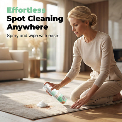 🧼 Nectavira® Waterless Carpet Foam Stain Remover – Lift Spots Fast with Cleaning Towel ✨