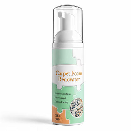 🧼 Nectavira® Waterless Carpet Foam Stain Remover – Lift Spots Fast with Cleaning Towel ✨