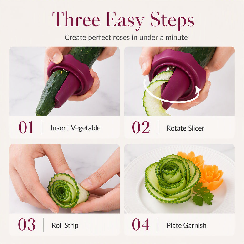 🔥 Exclusive Upsell Offer — Get 40% OFF the Manual Vegetable Spiralizer & Rose Curler 🌹🥕