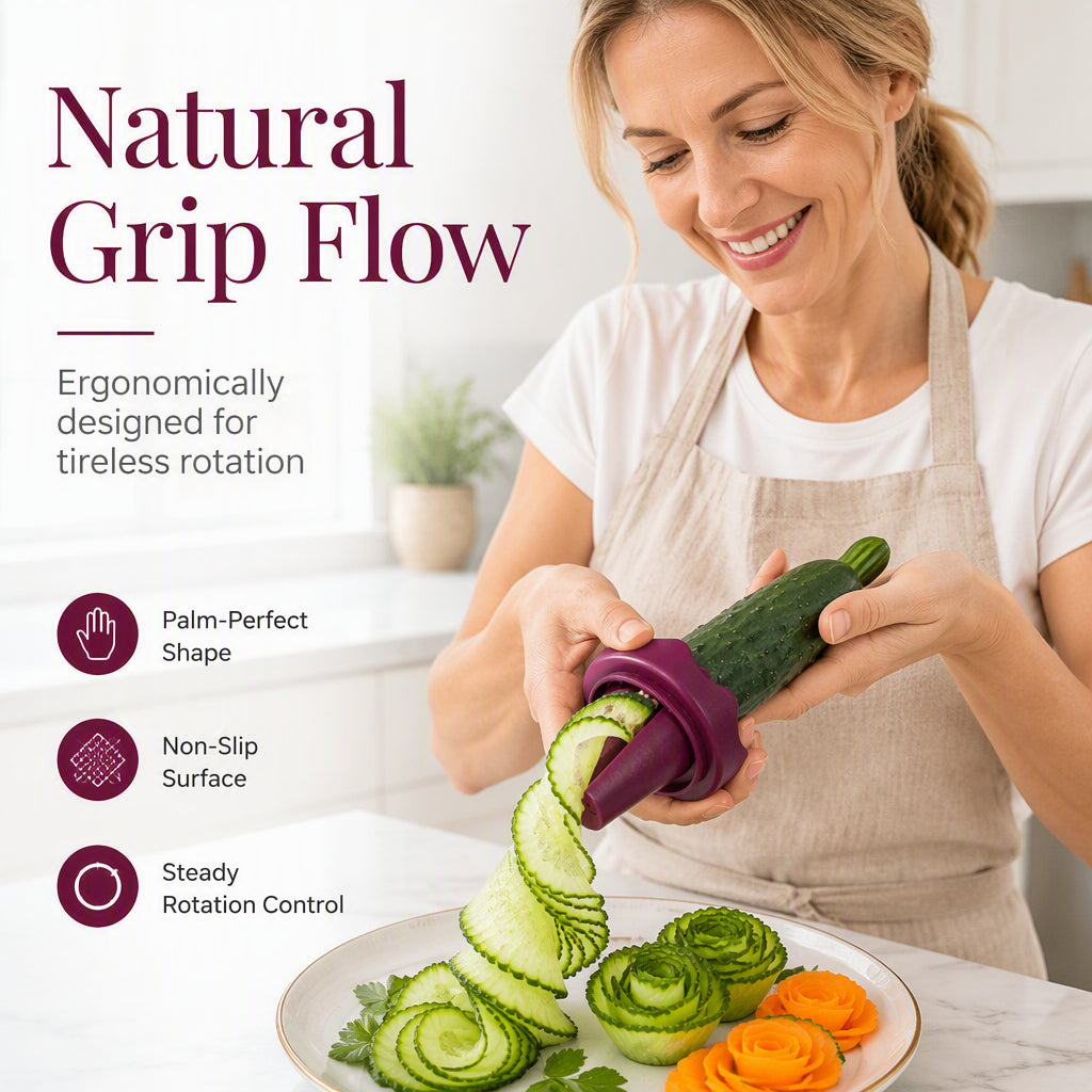🔥 Exclusive Upsell Offer — Get 40% OFF the Manual Vegetable Spiralizer & Rose Curler 🌹🥕