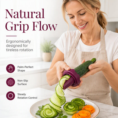 🔥 Exclusive Upsell Offer — Get 40% OFF the Manual Vegetable Spiralizer & Rose Curler 🌹🥕