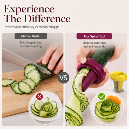 🔥 Exclusive Upsell Offer — Get 40% OFF the Manual Vegetable Spiralizer & Rose Curler 🌹🥕