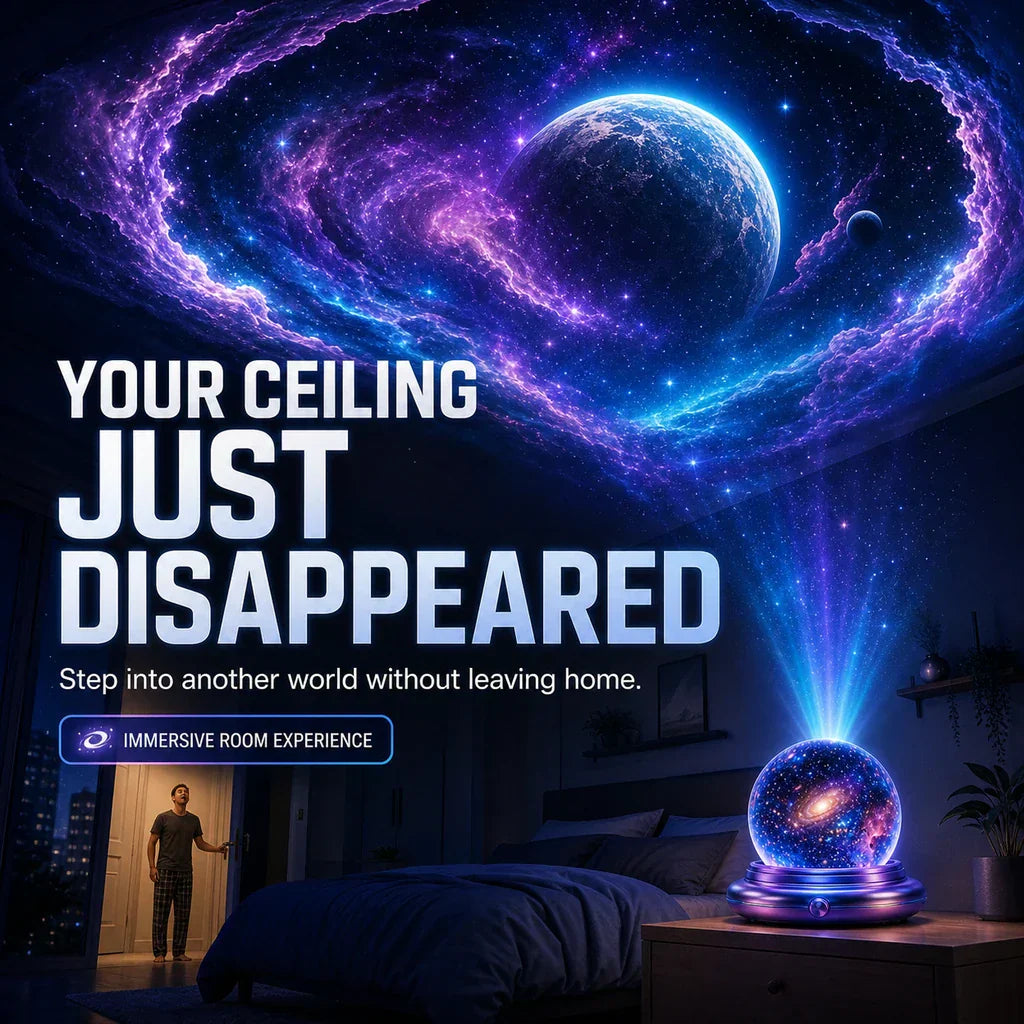 Nectavira® 🔮Night Light Projector - Smart Holographic Star Projector